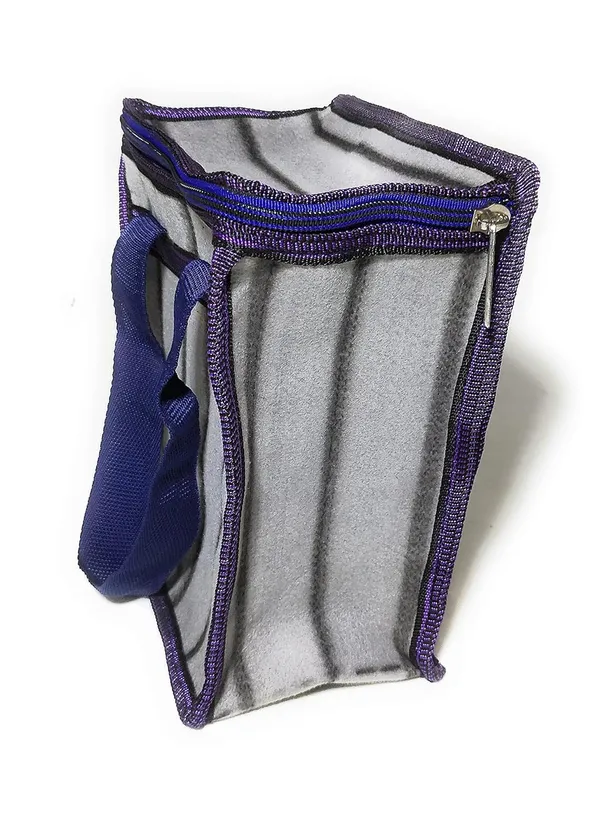 Vulture_Grey_Washable_Lunch,School,Office,Picnic_Tiffin_Polyester_Bag_With_Feature_Of_Temperature_Maintain_For_All_Men_&_Women_And_Kids_(_8"X10"_)