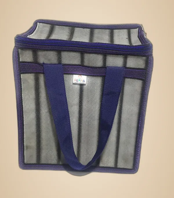 Vulture_Grey_Washable_Lunch,School,Office,Picnic_Tiffin_Polyester_Bag_With_Feature_Of_Temperature_Maintain_For_All_Men_&_Women_And_Kids_(_10"12"_)