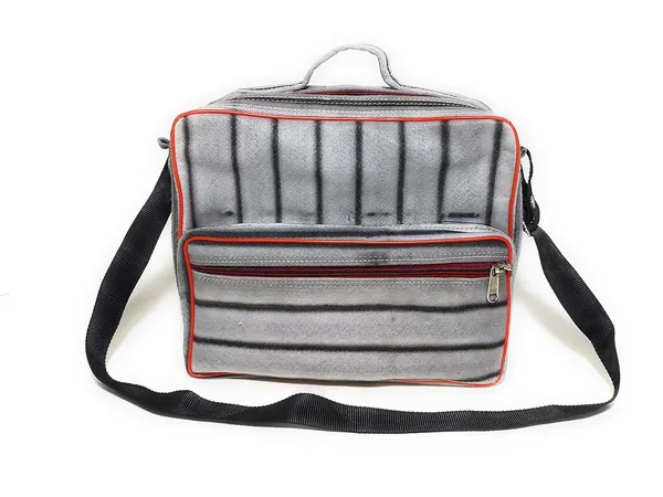 Vulture_Grey_Washable_Cross_Body_Messenger_SlingPolyester_Bag_For_Money_Carry_Office_Travel_Shoulder_ToolPolyester_Bag_(_11"X13"_)