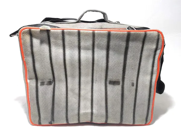 Vulture_Grey_Washable_Cross_Body_Messenger_SlingPolyester_Bag_For_Money_Carry_Office_Travel_Shoulder_ToolPolyester_Bag_(_12"X15"_)