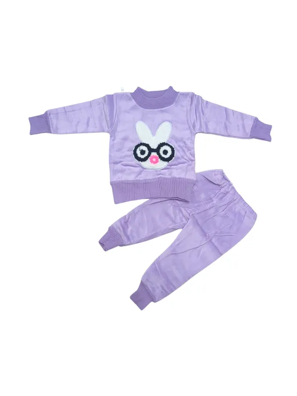 Purple_Cartoon_Face_Embroidered_Sweater_With_Pant_Set_|_For_Baby_Girls_&_Boys