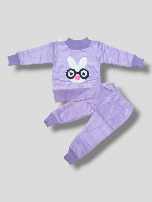 Purple_Cartoon_Face_Embroidered_Sweater_With_Pant_Set_|_For_Baby_Girls_&_Boys