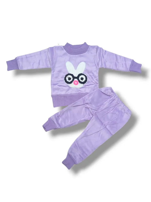 Purple_Cartoon_Face_Embroidered_Sweater_With_Pant_Set_|_For_Baby_Girls_&_Boys