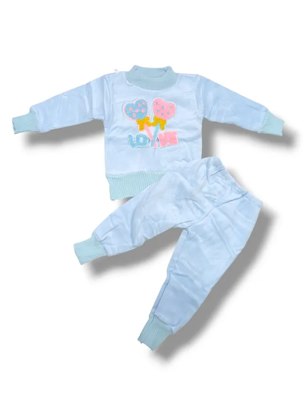 Sky_Blue_Cartoon_Face_Embroidered_Sweater_With_Pant_Set_|_For_Baby_Girls_&_Boys