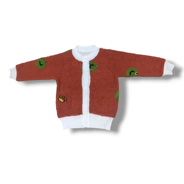 Brown_Front_Open_Full_Sleeves_Cardigan_|_Sweater_For_Baby_Girls_&_Boys