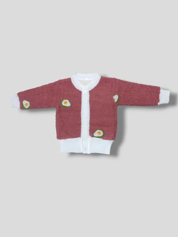 Red_Front_Open_Full_Sleeves_Cardigan_|_Sweater_For_Baby_Girls_&_Boys