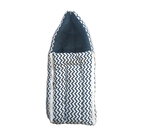 Dark_Blue_3_In_1_Sleeping_Bag_Cum_Baby_Cotton_Bed_For_New_Born_Baby