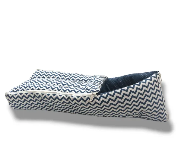 Dark_Blue_3_In_1_Sleeping_Bag_Cum_Baby_Cotton_Bed_For_New_Born_Baby