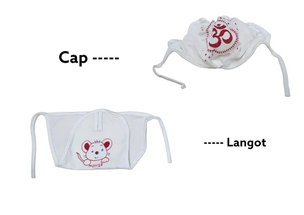 Set_of_5_Hosiery_Cloth_Set_|_For_Naming_Ceremony_|_Jhabla,_Nappy,_Cap,_Mitten_&_Booties_Set