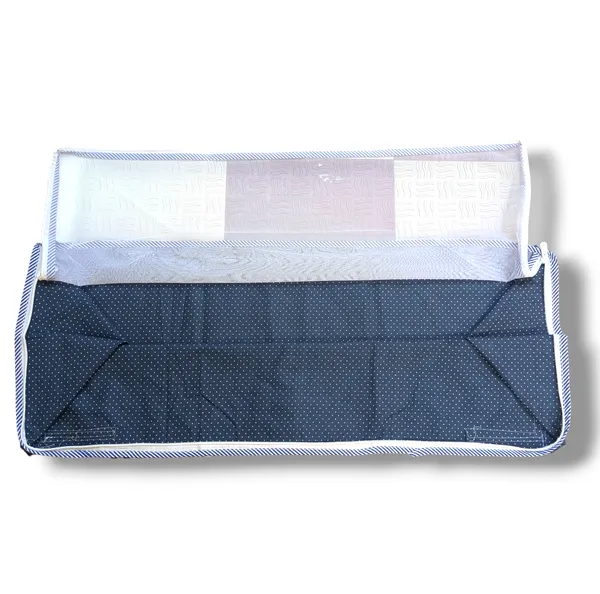 Blue_Cotton_Baby_Hammock_Cradle_Cloth_With_Rope