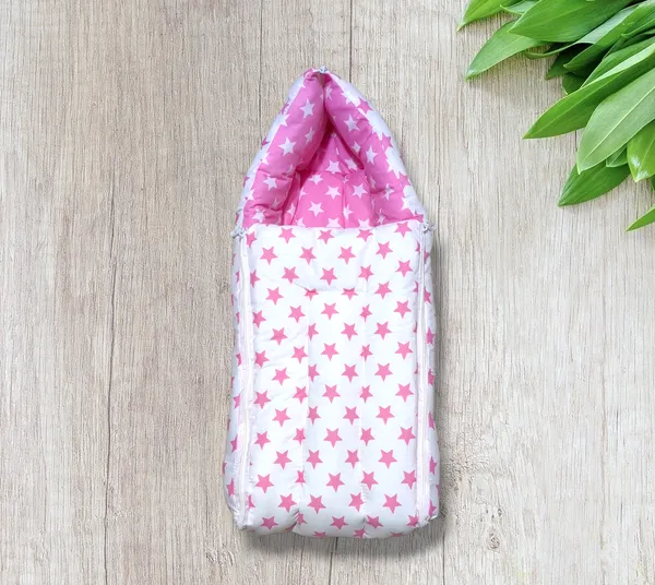 Pink_Carry_Nest_3_In_1_Baby_Sleeping_Bag_For_Newborn