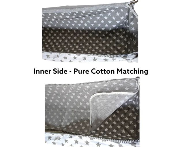 Grey_Cotton_Khoya_Cradle_Cloth_With_Mosquito_Net