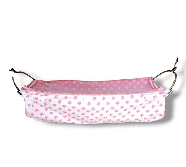 Pink_Cotton_Khoya_Cradle_Cloth_With_Mosquito_Net