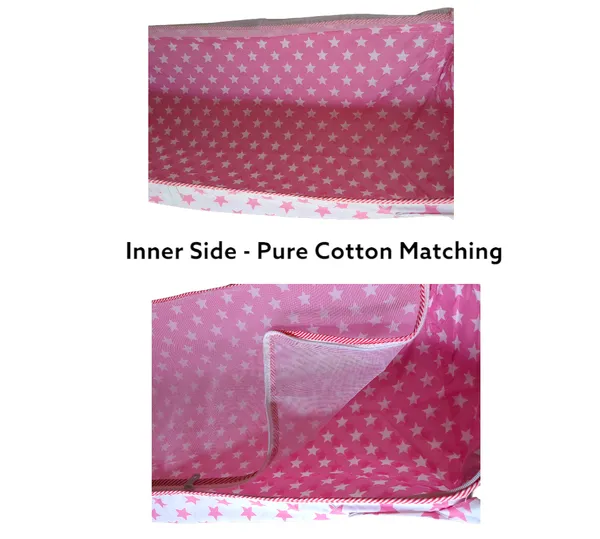 Pink_Cotton_Khoya_Cradle_Cloth_With_Mosquito_Net