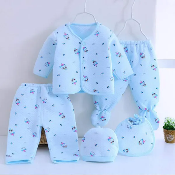 Set_of_5_Blue_Cotton_Newborn_Baby_Gift_Set_|_Shirt_with_Pyjama,_Legging,_Bib_&_Cap