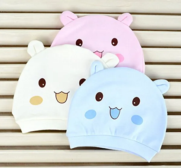 Pack_of_3_Multicolor_Cute_Cartoon_Print_Infant_Hat_|_For_Baby_Boys_&_Girls