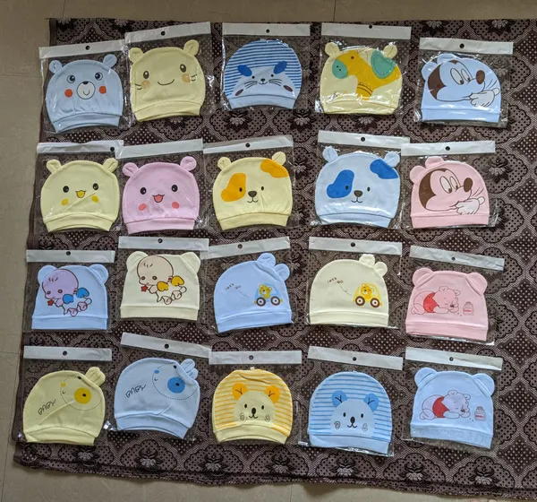 Pack_of_3_Multicolor_Cute_Cartoon_Print_Infant_Hat_|_For_Baby_Boys_&_Girls