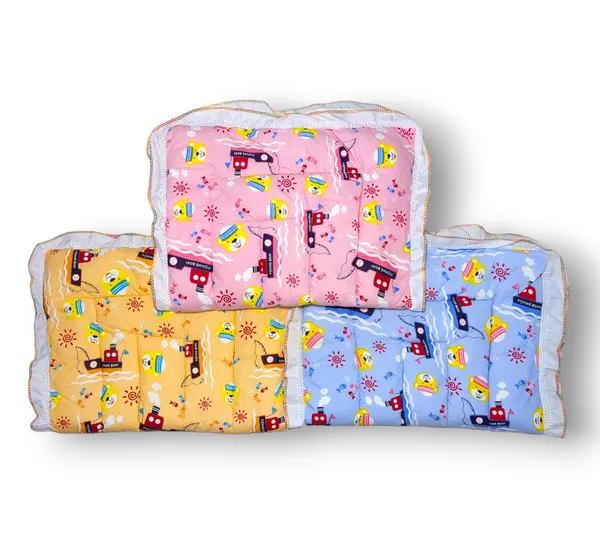 Set_of_3_Multicolor_Cotton_Baby_Mattress_|_For_Baby