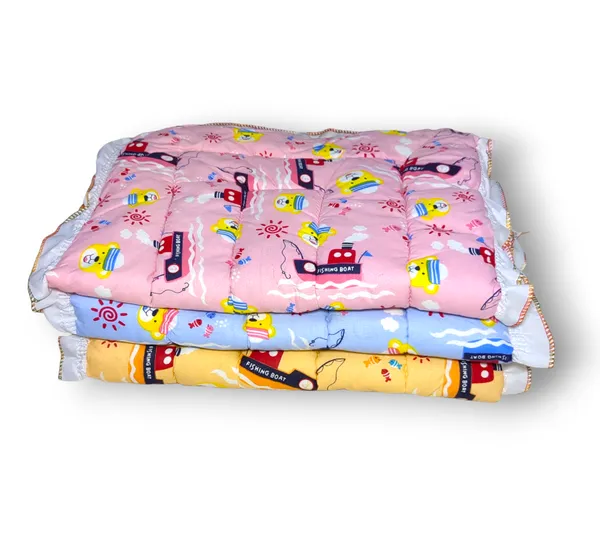 Set_of_3_Multicolor_Cotton_Baby_Mattress_|_For_Baby