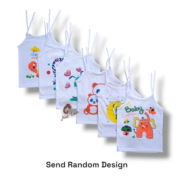Set_Of_3_White_Cartoon_Printed_Jhabla_Set_|_Jhabla,_Cap,_Nappy,_Mittens_Pair_And_Booties