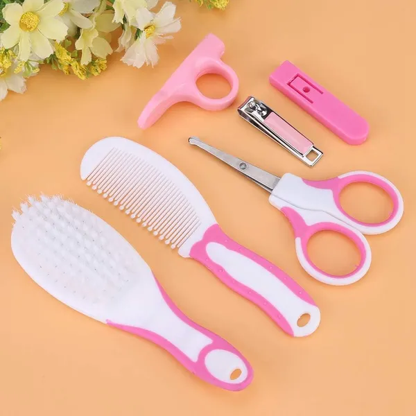 Set_of_6_Pink_Baby_Grooming_Healthcare_Kit