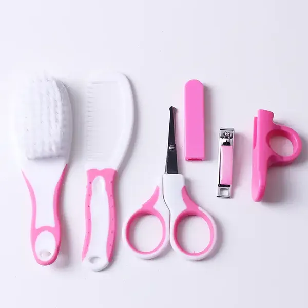 Set_of_6_Pink_Baby_Grooming_Healthcare_Kit