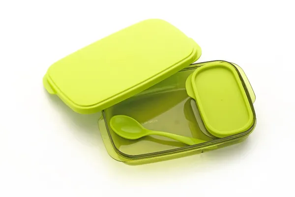 Green_Food_Grade_Plastic_Leak_Proof_Reusable_2_Containers_Lunch_Box_with_Spoon_|_For_Kids_|_590_ml
