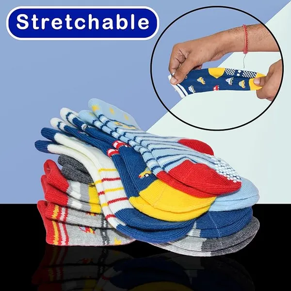 Pair_of_6_Multicolor_Anti_Slip_Cotton_Socks_|_For_Baby