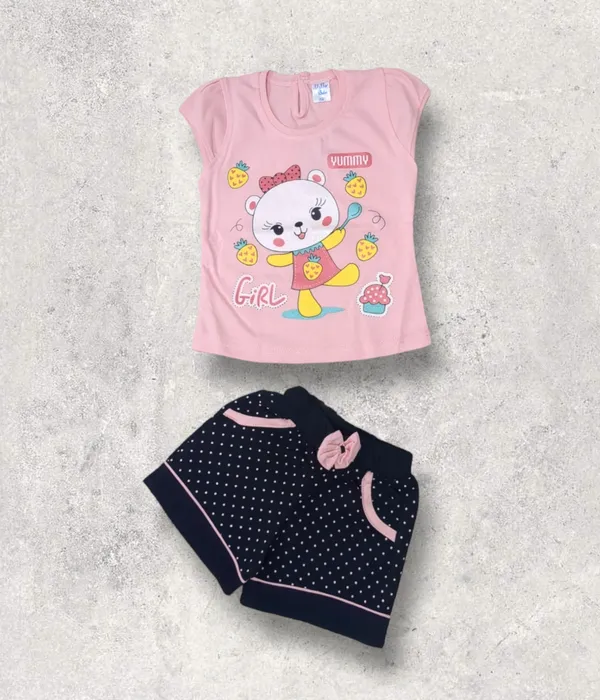 Pink_Cotton_Top_&_Shorts_|_For_Baby_Girl_Clothing_Set