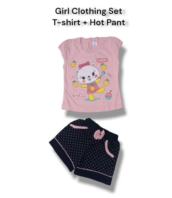 Pink_Cotton_Top_&_Shorts_|_For_Baby_Girl_Clothing_Set