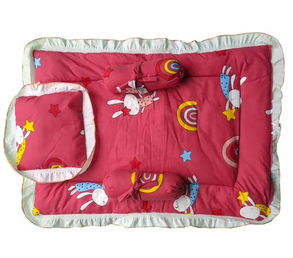 Set_of_4_Green_Super_Soft_Bedding_Set_For_Baby