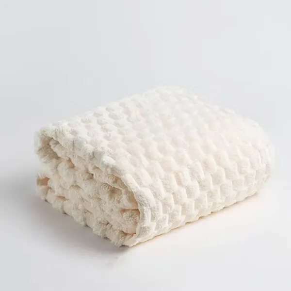 White_Soft_Breathable_Coral_Velvet_Hand_Towel_for_Bathroom_|_20_x_38_inch