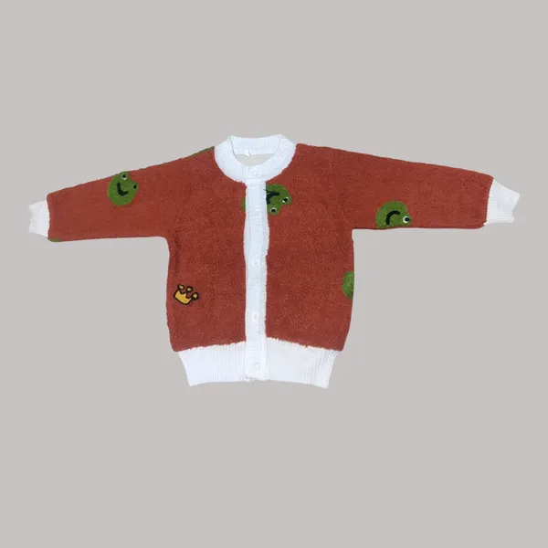 Brown_Front_Open_Full_Sleeves_Cardigan_|_Sweater_For_Baby_Girls_&_Boys