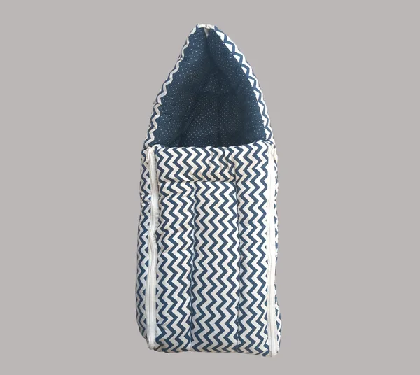 Dark_Blue_3_In_1_Sleeping_Bag_Cum_Baby_Cotton_Bed_For_New_Born_Baby