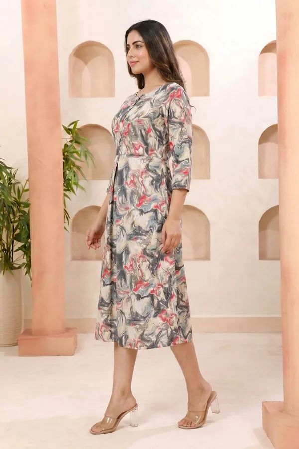 Grey_Marble_Print_Long_A_Line_Kurti_with_Side_Pocket_for_Women