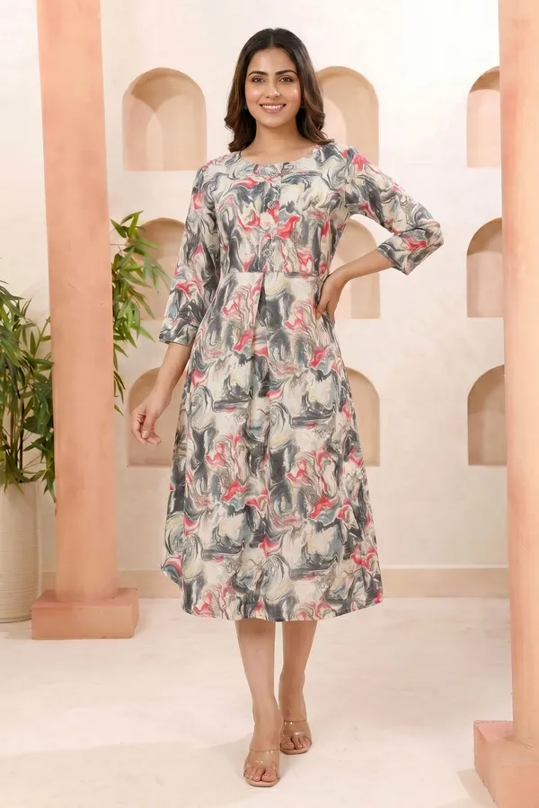 Grey_Marble_Print_Long_A_Line_Kurti_with_Side_Pocket_for_Women