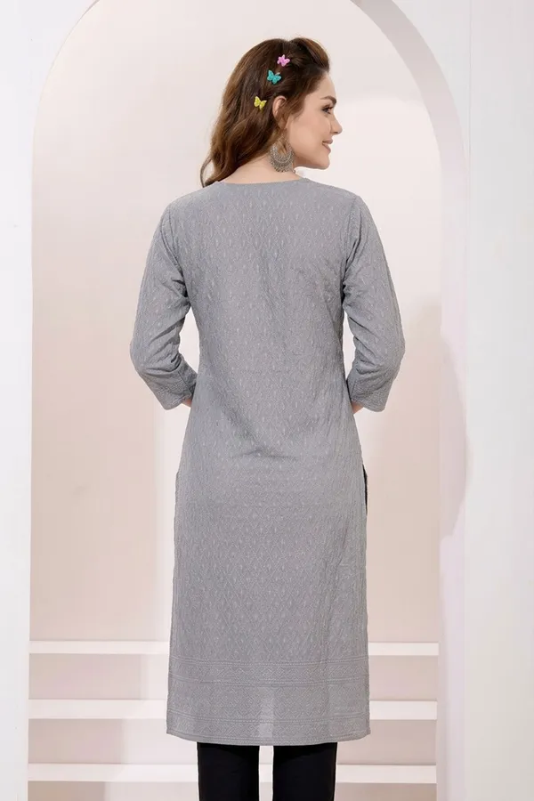 Gracious_Gray_Rayon_Chikankari_Straight_Kurta_for_Women