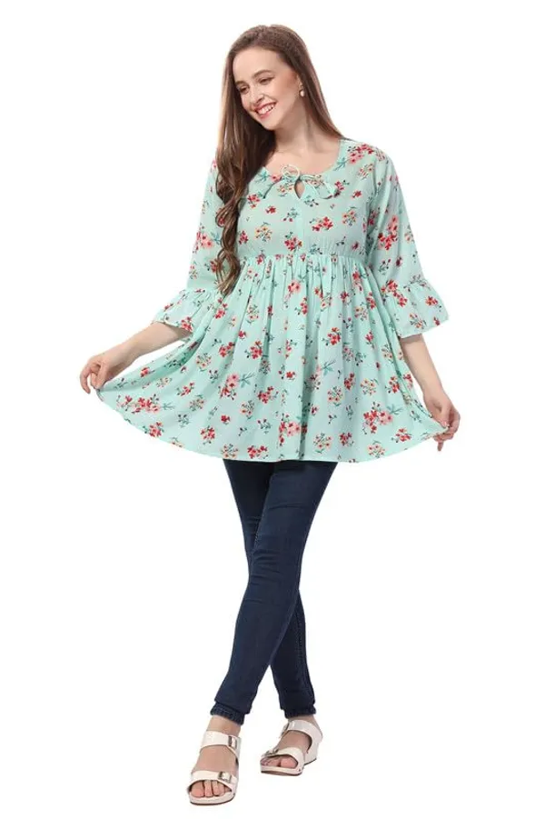 Cotton_Print_Flair_Short_Tunic_Top_For_Fashionistas_For_Women_And_Girls_|_Kurti_Tops_|_Short_Kurti_|_Short_Kurti_For_Women_|_Short_Kurti_For_Girls