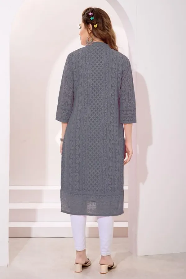 Women's_Chikankari_Georgette_Kurta_�_Three_Quarter_Sleeves,_Round_Neck,_Ethnic_Traditional_Kurta