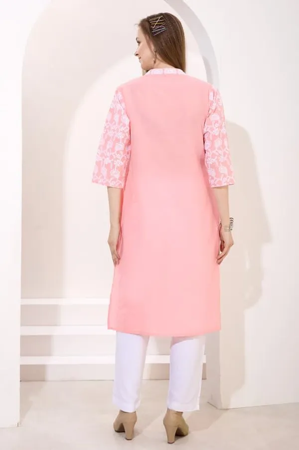 Chikankari_Kurti_For_Women_|_Long_Kurti_Pure_Cotton_Ethnic_Wear_|_Comfortable_&_Stylish_Attire