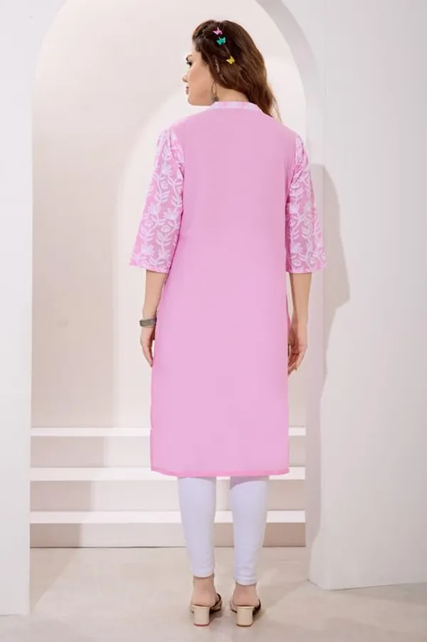 Chikankari_Kurti_For_Women_|_Long_Kurti_Pure_Cotton_Ethnic_Wear_|_Comfortable_&_Stylish_Attire