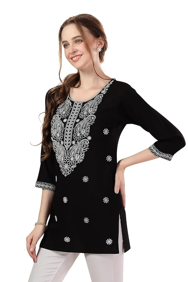 Elegant_Rayon_Chikankari_Kurti_Tunic_|_Kurti_Tops_|_Short_Kurti_|_Short_Kurti_For_Women_|_Short_Kurti_For_Girls