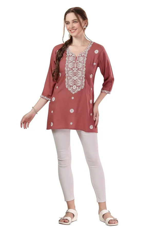 Elegant_Rayon_Chikankari_Kurti_Tunic_|_Kurti_Tops_|_Short_Kurti_|_Short_Kurti_For_Women_|_Short_Kurti_For_Girls