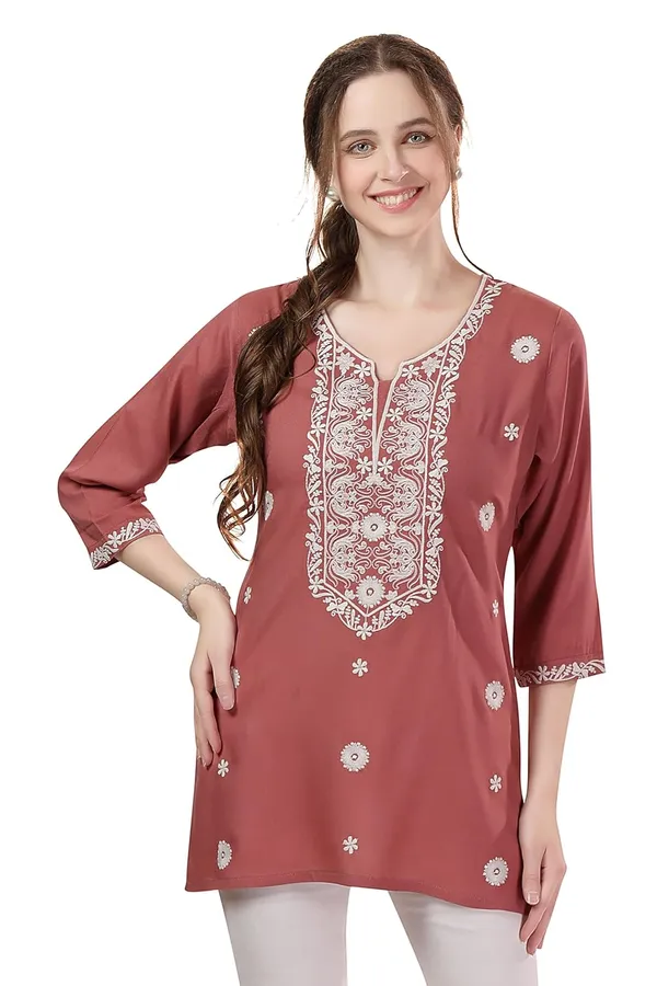 Elegant_Rayon_Chikankari_Kurti_Tunic_|_Kurti_Tops_|_Short_Kurti_|_Short_Kurti_For_Women_|_Short_Kurti_For_Girls