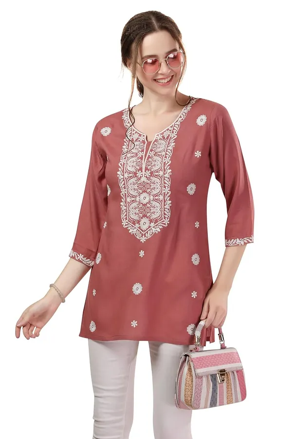 Elegant_Rayon_Chikankari_Kurti_Tunic_|_Kurti_Tops_|_Short_Kurti_|_Short_Kurti_For_Women_|_Short_Kurti_For_Girls