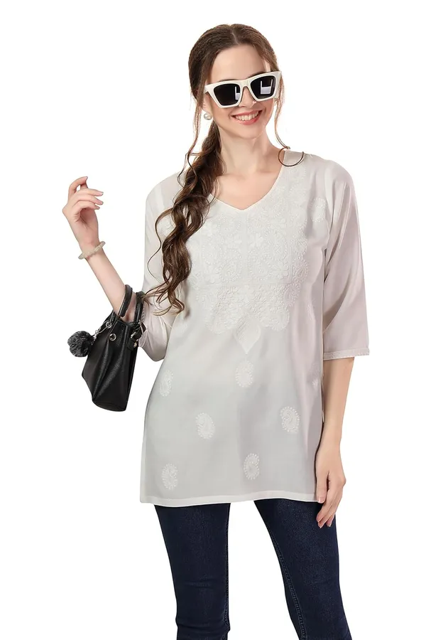 Elegant_Rayon_Chikankari_Kurti_Tunic_|_Kurti_Tops_|_Short_Kurti_|_Short_Kurti_For_Women_|_Short_Kurti_For_Girls