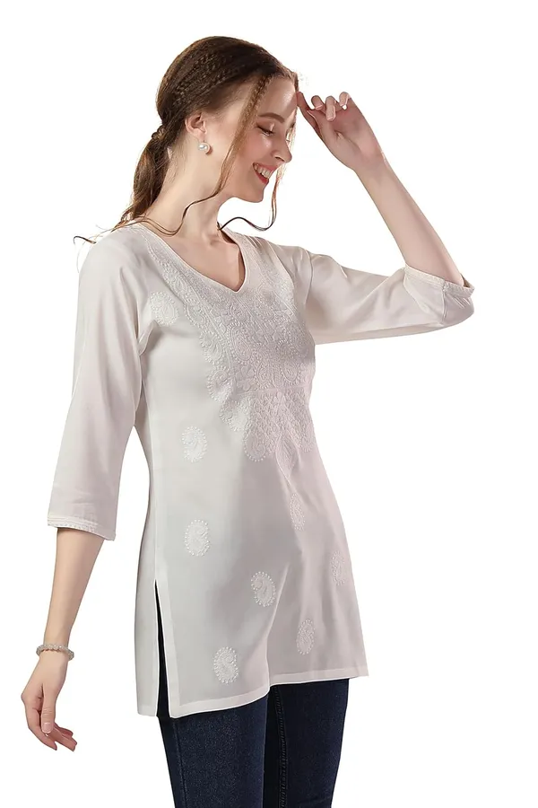 Elegant_Rayon_Chikankari_Kurti_Tunic_|_Kurti_Tops_|_Short_Kurti_|_Short_Kurti_For_Women_|_Short_Kurti_For_Girls