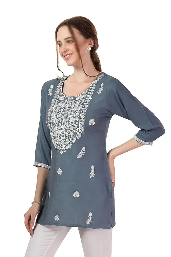 Elegant_Rayon_Chikankari_Kurti_Tunic_|_Kurti_Tops_|_Short_Kurti_|_Short_Kurti_For_Women_|_Short_Kurti_For_Girls