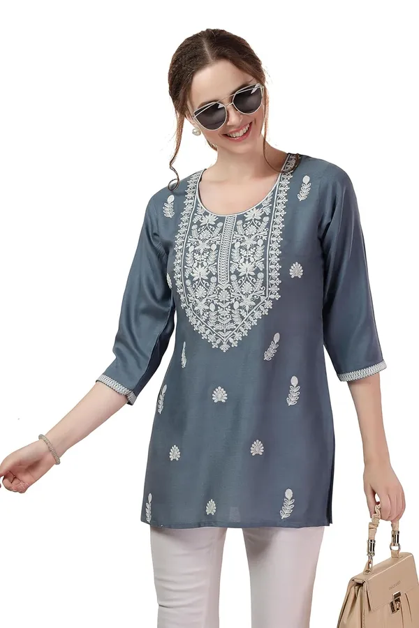 Elegant_Rayon_Chikankari_Kurti_Tunic_|_Kurti_Tops_|_Short_Kurti_|_Short_Kurti_For_Women_|_Short_Kurti_For_Girls