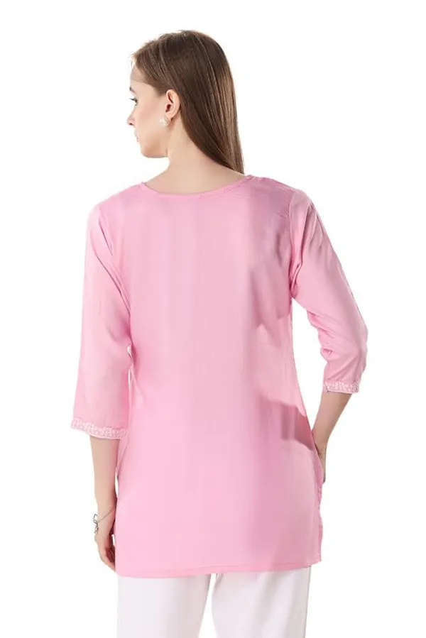 Rayon_Chikankari_Kurti_Tunic_For_Women_And_Girls_|_Kurti_Tops_|_Short_Kurti_|_Short_Kurti_For_Women_|_Short_Kurti_For_Girls